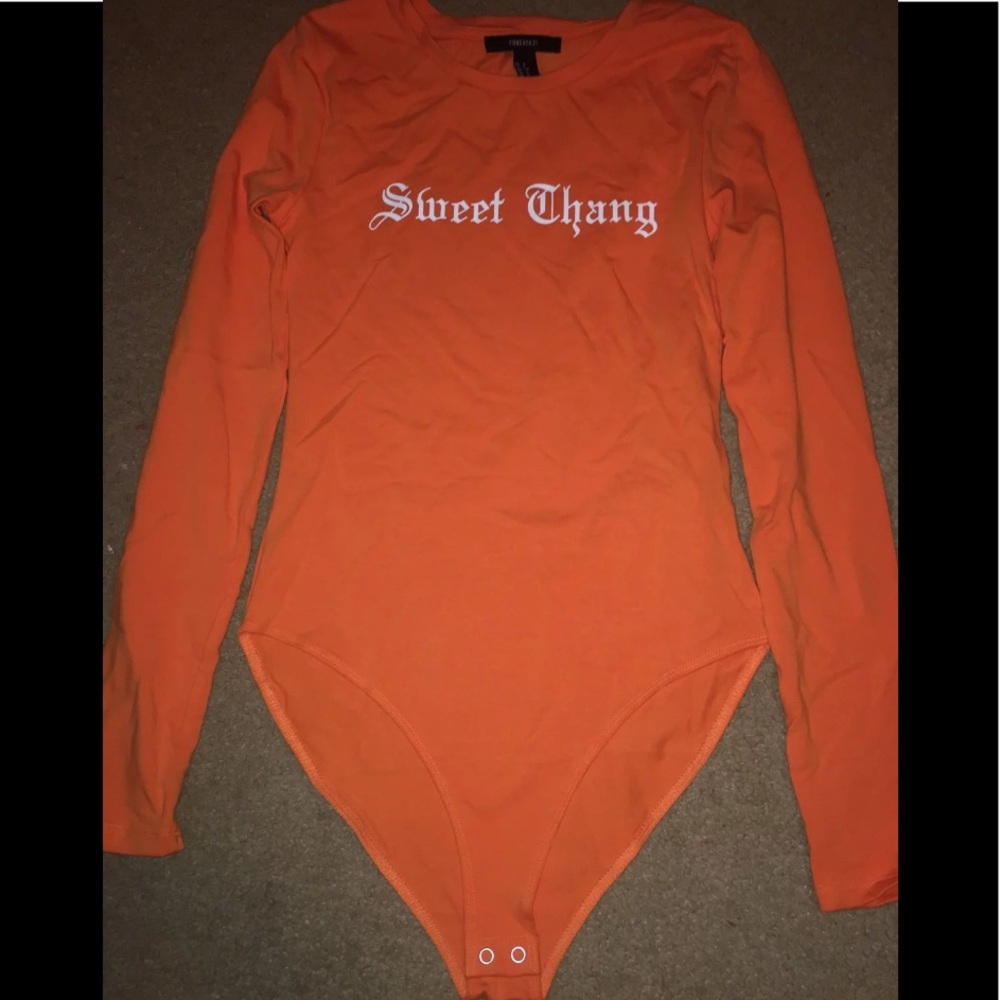 Forever 21 Sweet Thang Bodysuit Small